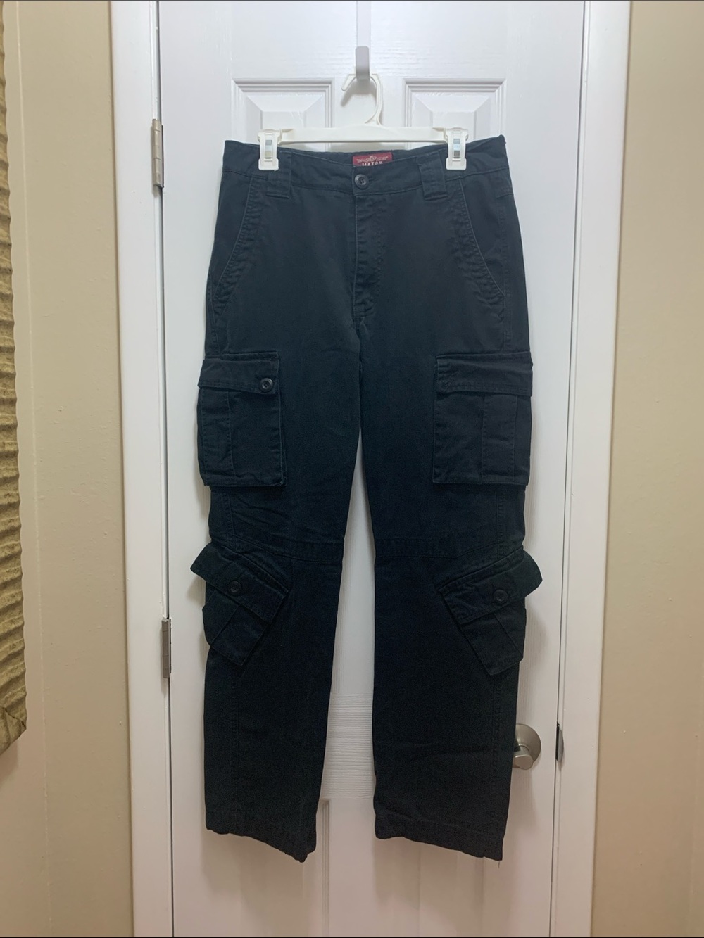 Match Men’s Black Slim Jeans with Red Label 30x32